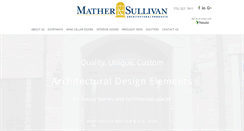Desktop Screenshot of matherandsullivan.com